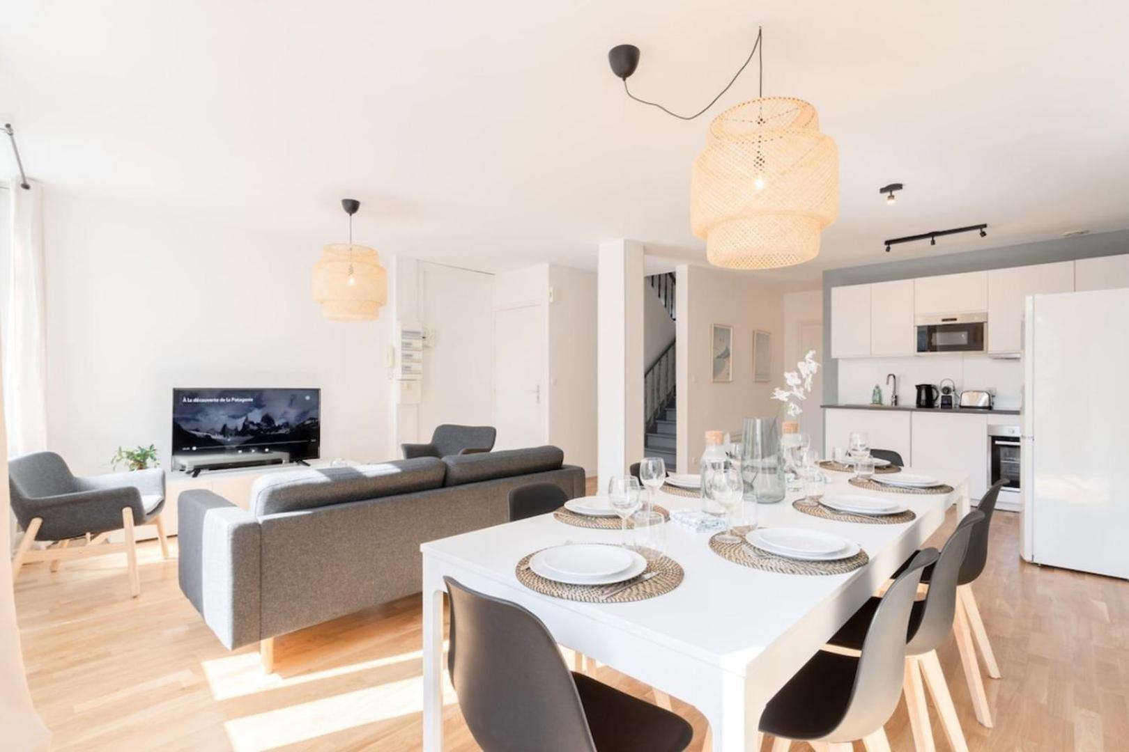 Lille Center - 4 Bedroom Duplex Apartment! Dış mekan fotoğraf